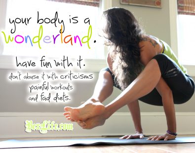 Sunday Inspiration: Your Body Is A Wonderland