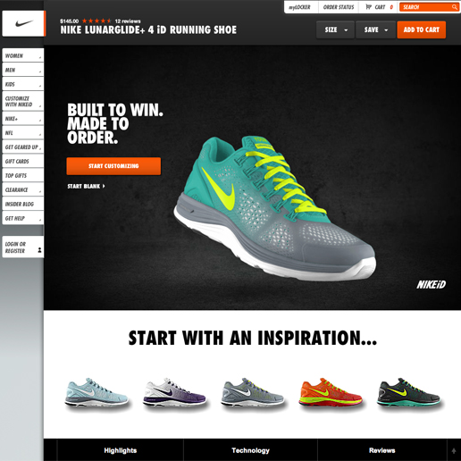 nike shoe personalization