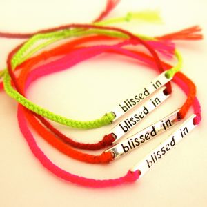 blissed in bracelet - bexlife - rebekah borucki