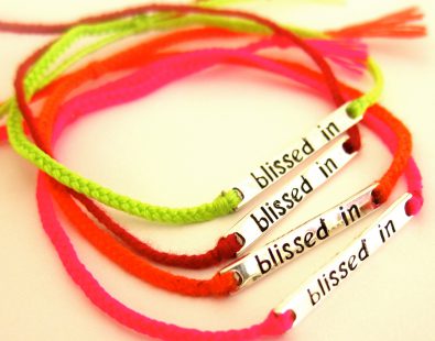 blissed in bexlife bracelet for charity