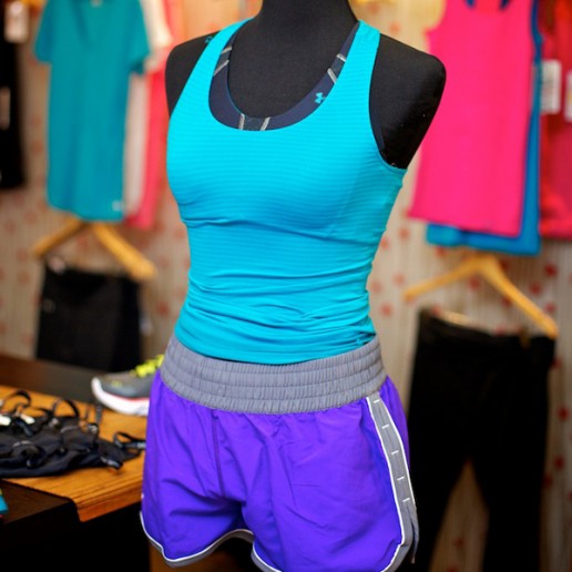 under armour tank top shorts fitness fashion
