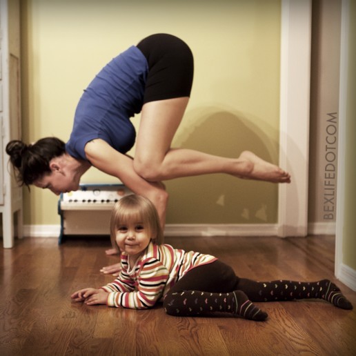 bakasana baby yoga crow pose bexlife