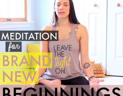 Meditation for New Beginnings… Happy New Year 2014! – Meditation Tutorial for Beginners (VIDEO)