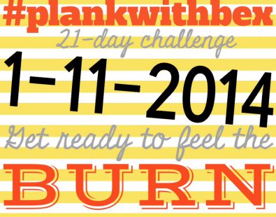 21-Day Plank Challenge #plankwithbex on Instagram