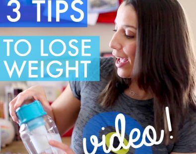 3 Fast and Easy Tips to Lose Weight – One will surprise you! (VIDEO)