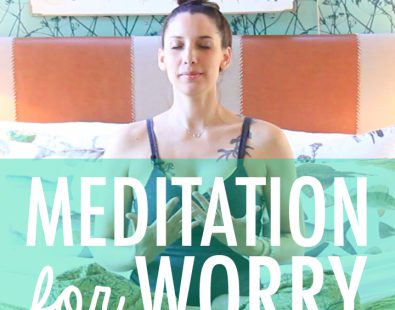 Meditation for Worry and Anxiety – Meditation Tutorial for Beginners (VIDEO)
