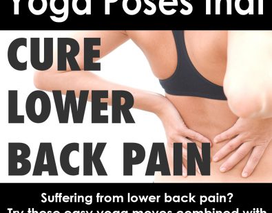 Suffering from lower back pain? Try these easy yoga moves combined with a miracle product to ease discomfort.