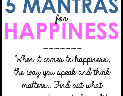5 Mantras for Happiness with a Wellness Expert (VIDEO)