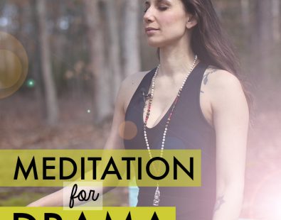 An easy guided meditation for beginners to help deal with drama and negativity from other people.