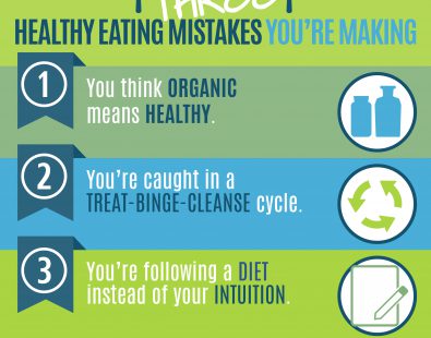 We all want to eat cleaner, healthier, and better, because we know that above all, what we eat contributes most to our overall health, vitality, and longevity. But how do we know what is helping and hurting our healthy eating efforts? Here are three mistakes that you may be making right now that you can change as quickly as the time it takes to read this post.
