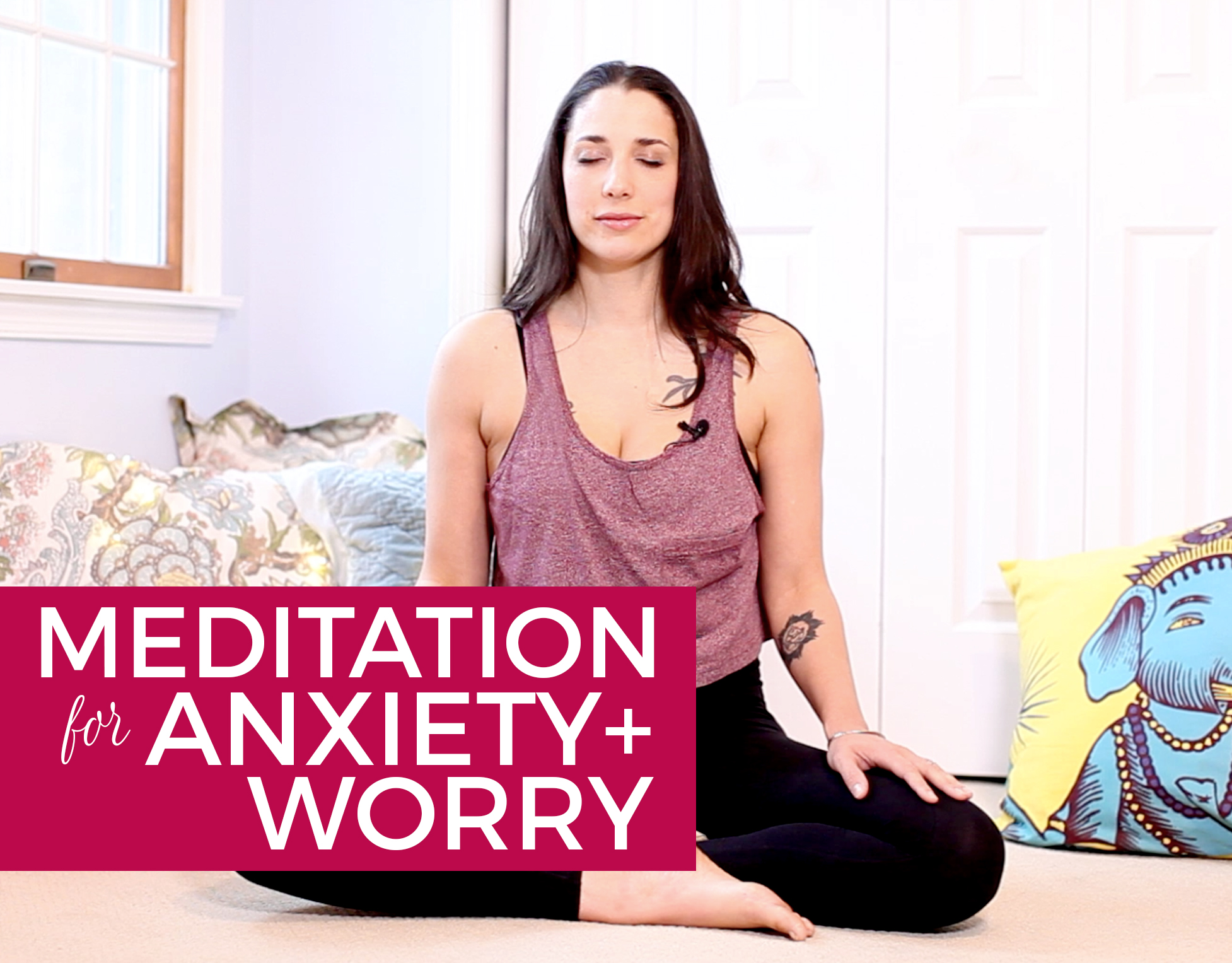 Meditation for Anxiety & Worry - How to Meditate for Beginners