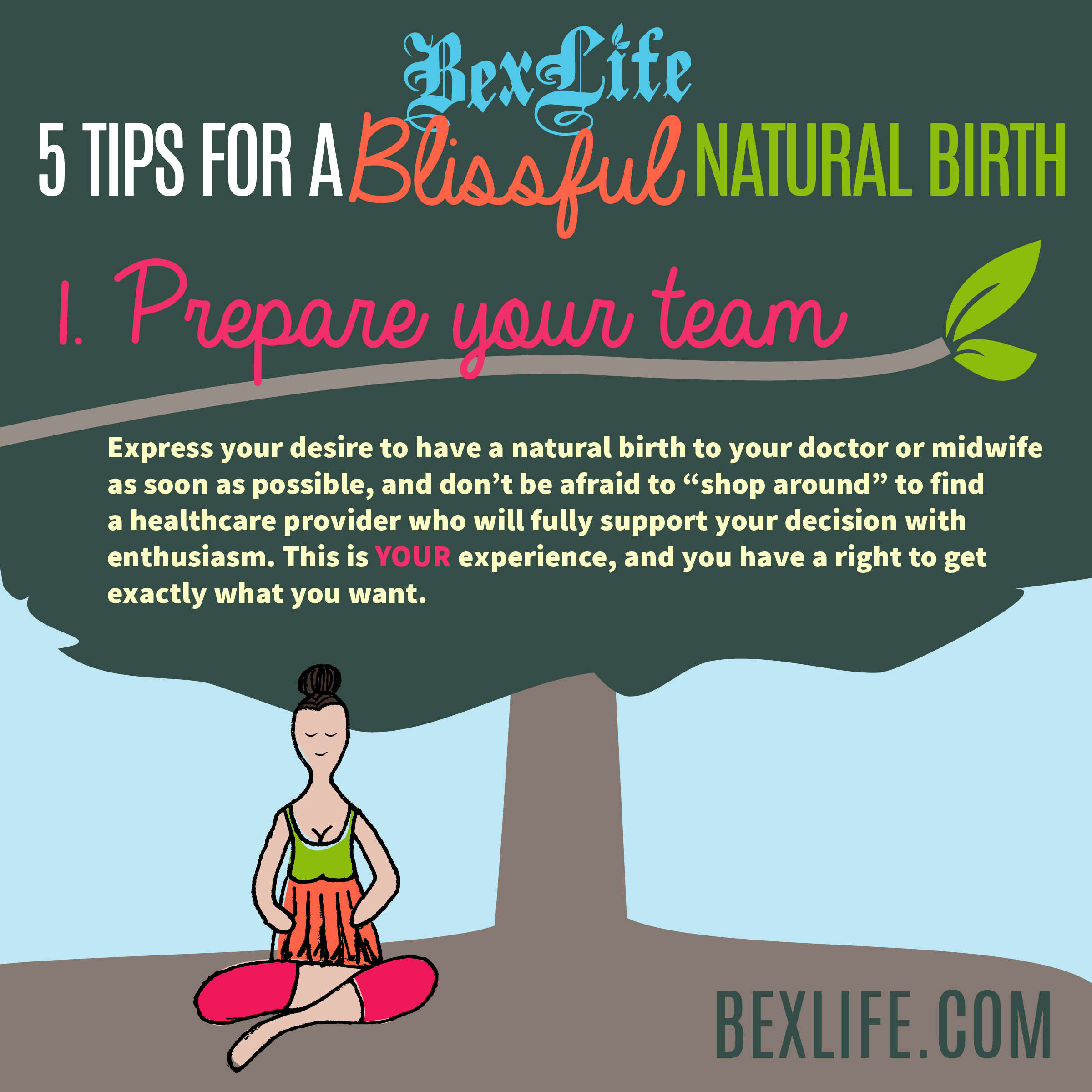 5 Tips for a Blissful Natural Birth