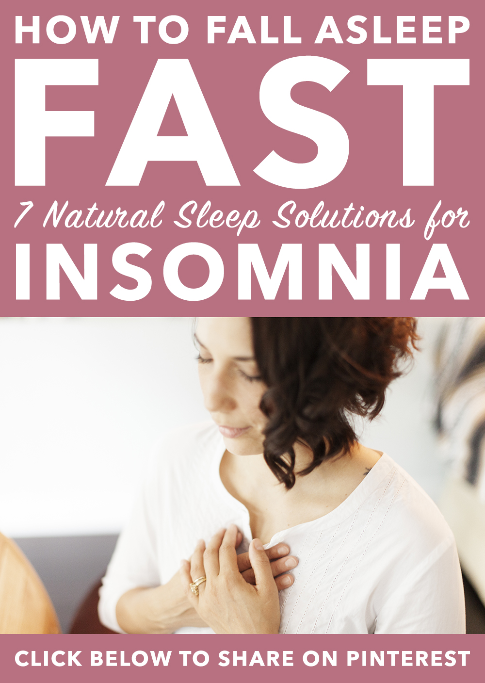 How to Fall Asleep Fast: 7 Natural Sleep Solutions for Insomnia