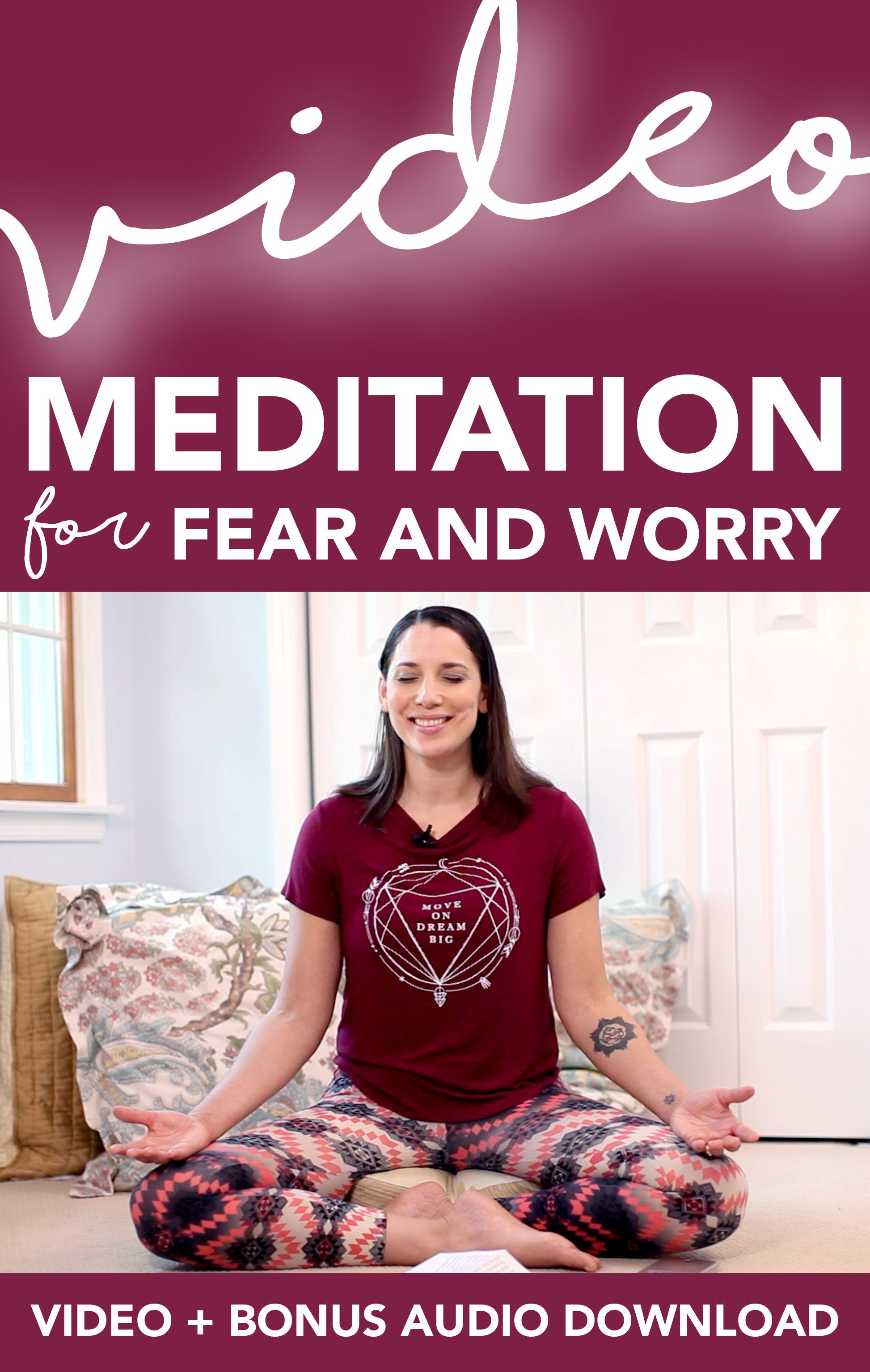 Meditation for Worry, Fear, and Negative Thoughts - How to Meditate for Beginners - BEXLIFE