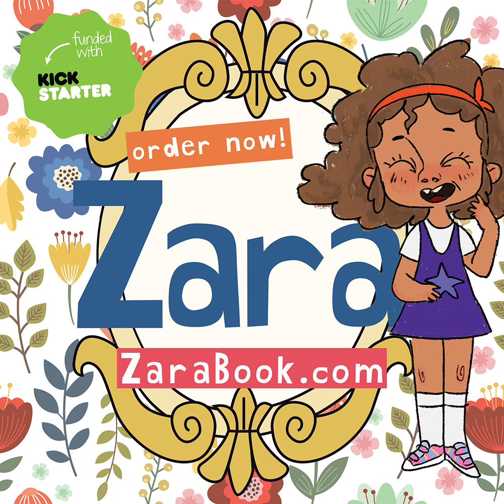 Zara's Big Messy Day - Zara's Big Messy Bedtime - Wheat Penny Press - Rebekah Borucki